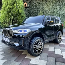 Двухместный детский электромобиль M 6364EBLRS-2 черный автопокраска